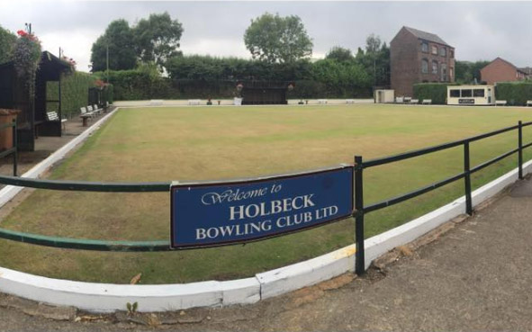 Holbeck Bowling Club proudly sponsored by Samuel Grant Packaging